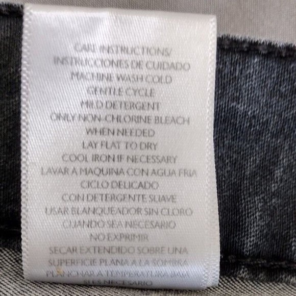 Baby Phat Size 9 Jeans Y2K Dark Wash Denim Stretch Jeans Straight Leg Pants Low - Picture 10 of 11